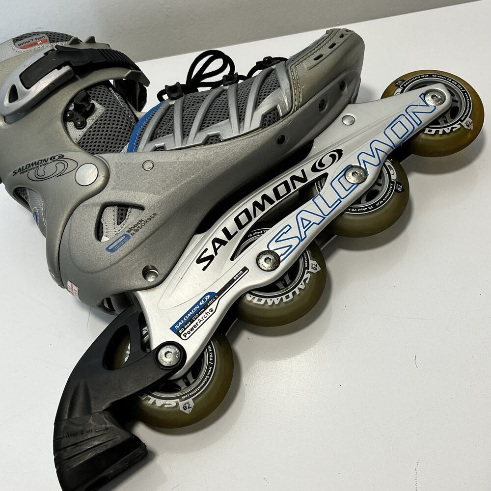 Salomon Motion 7 Sport Memo Fit Women's Inline Skates US 9 PowerArch ABEC 5 80mm - Picture 16 of 16